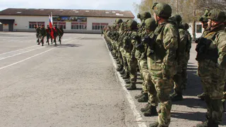 17 апреля в Рязани состоялся митинг, посвященный отправке военнослужащих в зону СВО