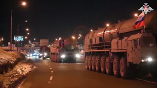 Через Владимирскую область проехала колонна подвижных грунтовых ракетных комплексов "Ярс"