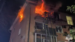 Стали известны подробности пожара в доме на улице Усти-на-Лабе во Владимире