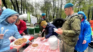 Рязанцы приняли участие в фестивале "Парк Победы"