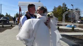 В Скопинском районе появился Сквер молодоженов