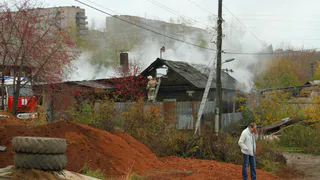 В Касимовском районе в результате пожара пострадали люди