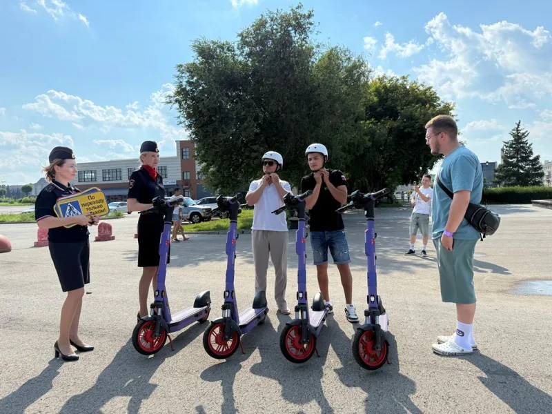 В Магнитогорске открыли школу безопасного вождения электросамокатов  