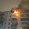 В Коврове на улице Куйбышева при пожаре в многоквартирном доме пострадал человек