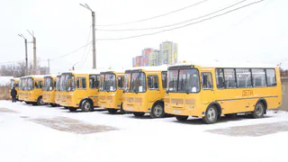 В Рязанскую область доставили 50 новых школьных автобусов
