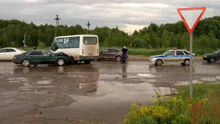 Три женщины пострадали в ДТП на Восточной окружной в Рязани