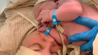 В Рязани на Рождество родился мальчик с «богатырским» весом 