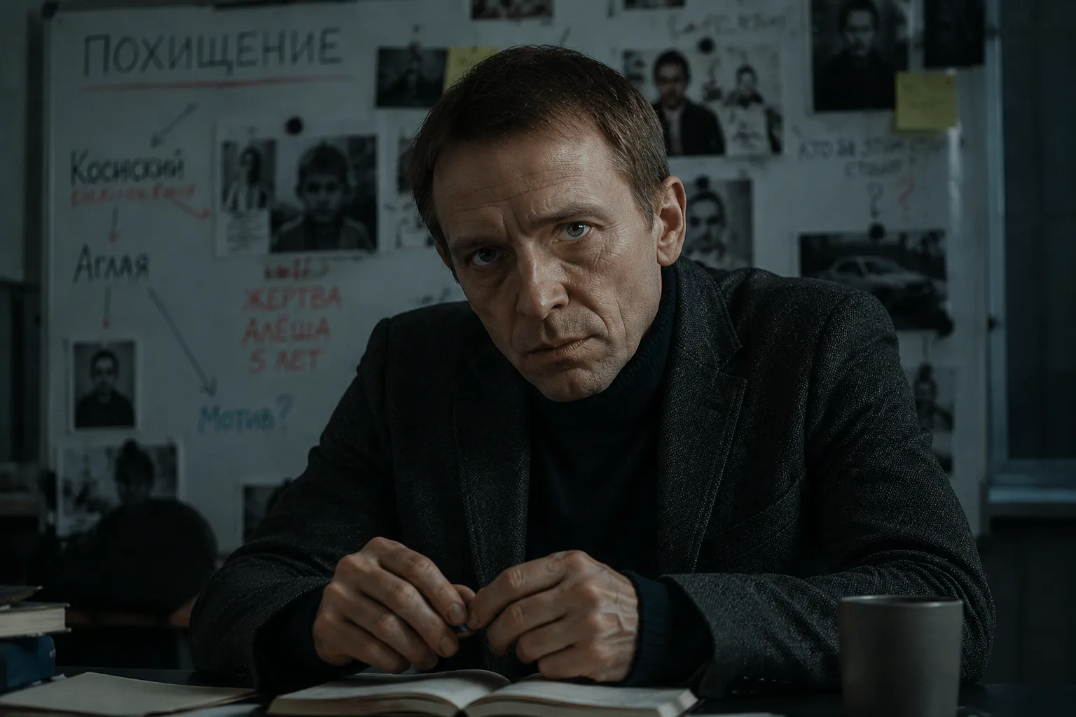 После «Подслушано в Рыбинске» Трибунцев ушел в полный мрак: в новом сериале Okko он играет следователя, которого уже сравнивают с Растом Коулом