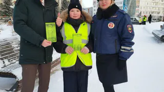 В Усинске прошла акция по повышению безопасности людей на тротуарах