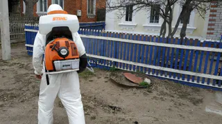 Дезинфекция в Заокском: село закончат обрабатывать в субботу