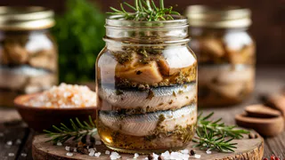 Малосольная селёдка в банке — в магазин больше не хожу. Лучший быстрый рецепт