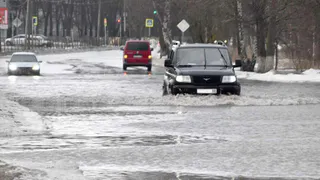 В Новомичуринске 12 марта подтопило почти все улицы