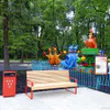 В парке Белинского рабочие уложили новое покрытие на Пионерской и Молодежной аллеях