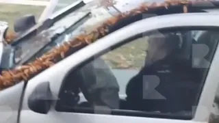 Не справился ни с алкоголем, ни с управлением: на Новаторов пьяный водитель въехал в столб