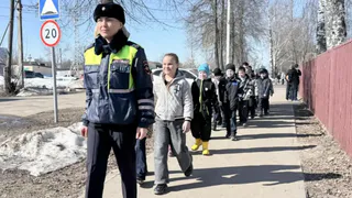 Детям во Владимирской области провели уроки дорожной безопасности