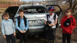 Полиция начала проверку: рязанские школьники разбили припаркованную машину