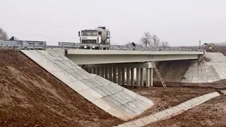 В Юрьев-Польском районе завершается ремонт моста через реку Колокша