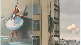 Чебоксарский Дом Мод скоро украсит граффити с изображением балерины