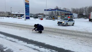 Сотрудники ГИБДД нашли недостатки в уборке Рязани от снега