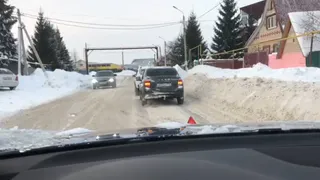 При въезде в Афанасьево ДТП