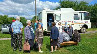 Более 2,5 тысячи жителей деревень проверили здоровье в мобильных ФАПах за месяц