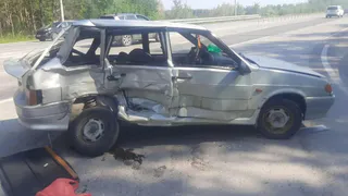 В Рязани в ДТП с двумя машинами пострадали три человека