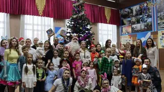 В Чебоксарах провели новогодний праздник для детей сотрудников МЧС