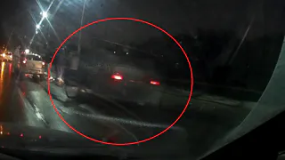 Утром 1 января на Северной окружной опрокинулся автомобиль