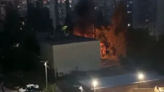 Возгорание у ФОКа: на улице Зубковой в Рязани случился пожар