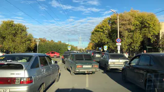 Дорожные работы практически полностью парализовали движение в центре Рязани