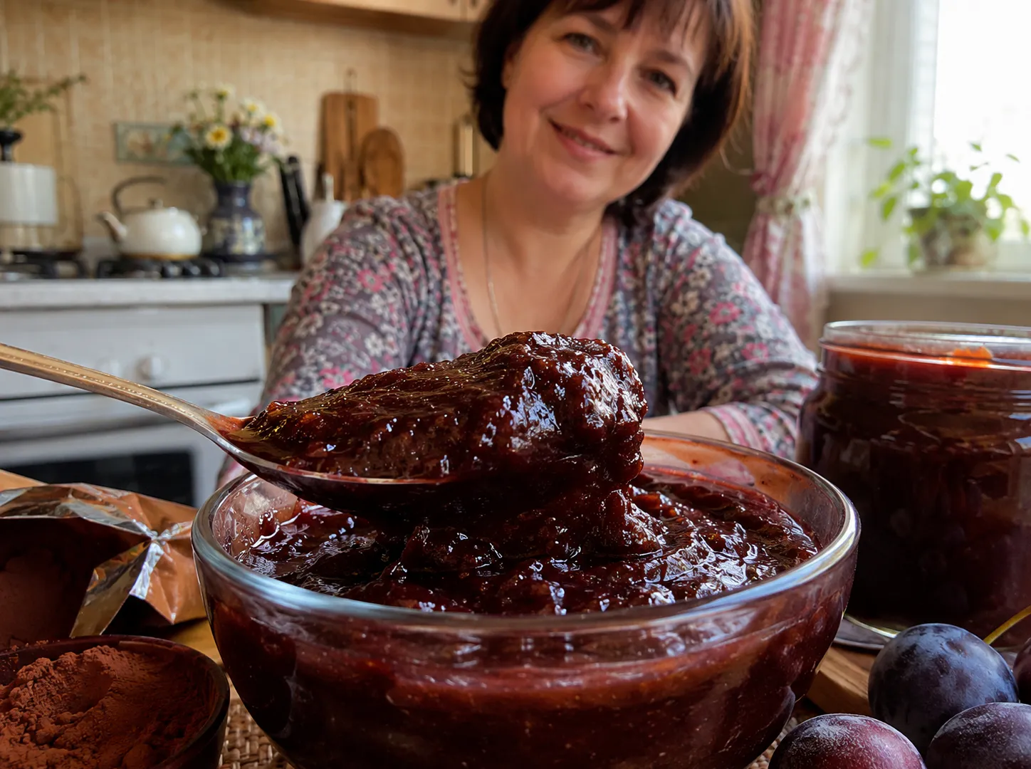 Сливы больше не варю по-старому — добавляю один продукт из шкафчика: зимой этот густой джем съедают первым