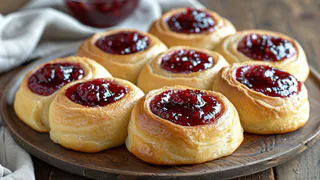 Венгерские булочки с джемом получатся воздушными и мягкими: рецепт быстрой выпечки к чаю за 15 минут