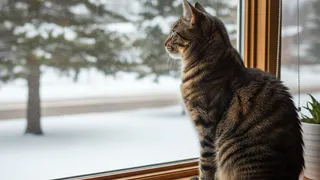 Почему кошки часто смотрят в окно - запомните раз и навсегда