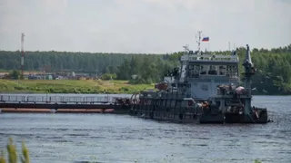 В Коми закончилась укладка участков подводного перехода нефтепровода