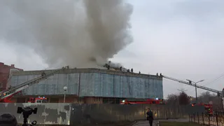 Очевидица о пожаре в цирке: здание горит впервые за 44 года