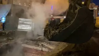 Ремонт после аварии: обновление теплоснабжения на улице Калинина в Пензе