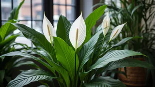 Простейший способ ухода за спатифиллумом: будет цвести почти весь год