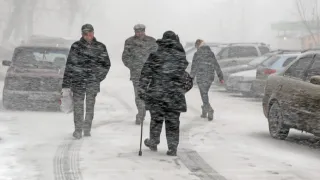 Сегодня и завтра в Воркуте и Инте ожидается метель