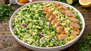 Капуста + жареная курица — неожиданный грузинский салат: готовлю к праздникам и гости просят добавки