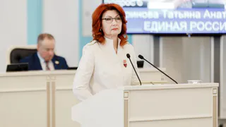  Детский омбудсмен Анжелика Евдокимова выступила с отчетом в Рязоблдуме