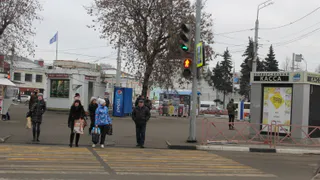 В Рязани слепые пешеходы рады новым звуковым светофорам