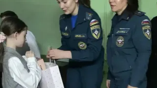 В Пензе в гимназии №1 провели тренировку по действиям при ЧС