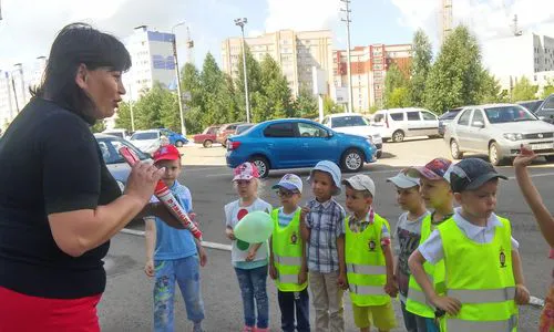 Юные нижнекамцы отметили международный день светофора
