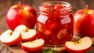 Готовлю прозрачное яблочное варенье за 15 минут: дольки остаются целыми без всяких заморочек с содой