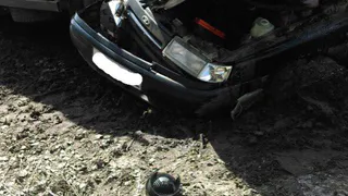 Опубликованы фотографии с места смертельного ДТП в Путятинском районе