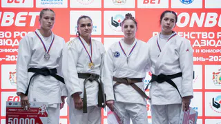Рязанская дзюдоистка Коновалова получила серебро в Первенстве России