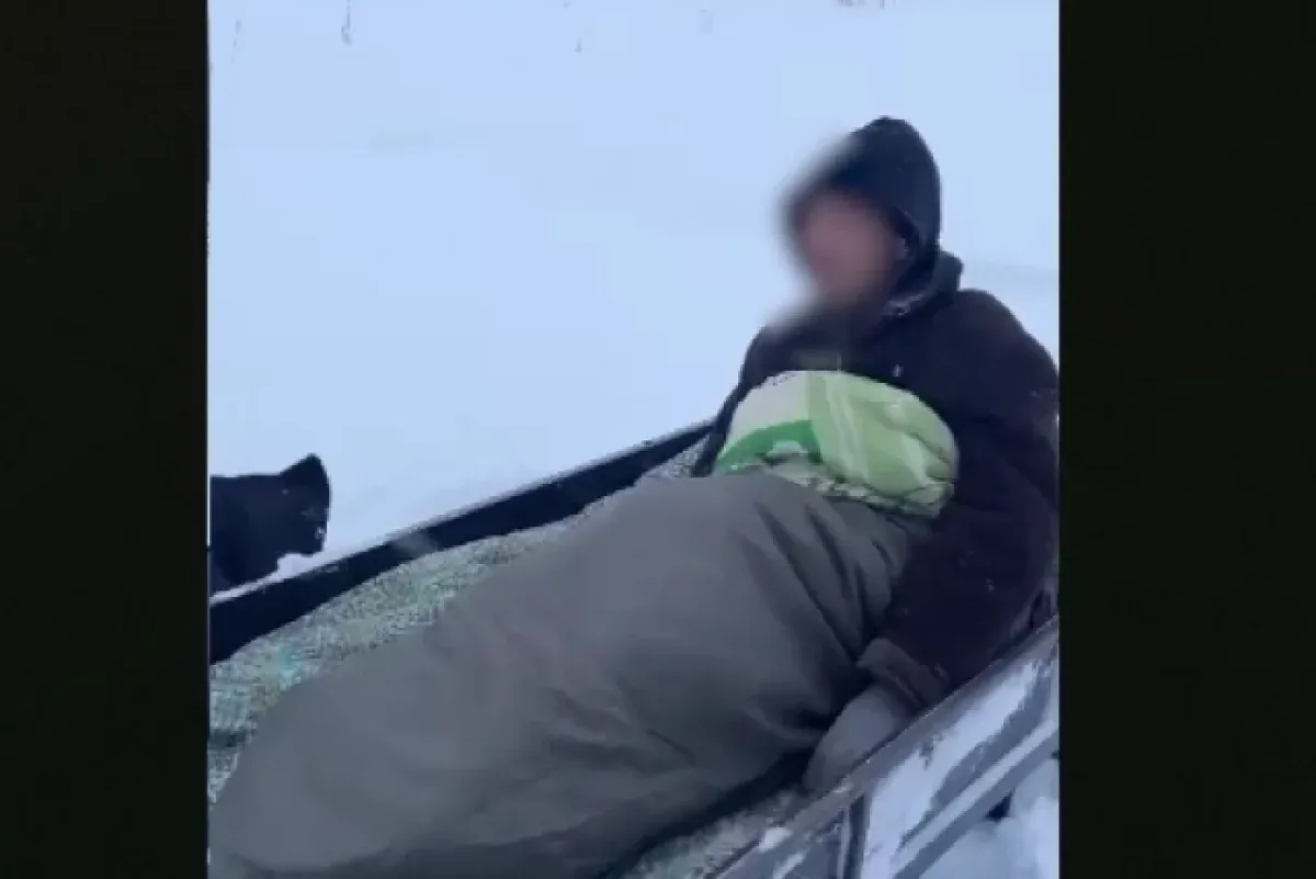 В селе Троицкого района во время метели спасли мужчину с больным сердцем