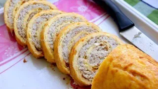 Рецепт вкуснейшего куриного рулета