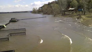 В Нижнекамском районе Кама поднялась еще на 10 см