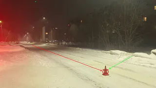 В Коми пешеход вышел под колеса проезжающего авто